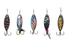 Fiskedrag Spinnare 7 cm - 5-pack