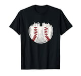 Twin Cities Minnesota MN Baseball Skyline T-Shirt