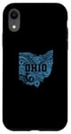 iPhone XR Ohio Pattern in Map USA America Case