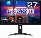 Gigabyte M27U Moniteur de Jeu 27"" 4K UHD - 3840 x 2160, 160Hz, 1ms, 400 CD/m², FreeSync Premium Pro, HDR 600, HDMI 2.1, DisplayPort 1.4.[G602]