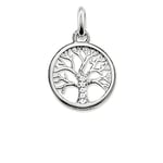 Thomas Sabo Women Pendant Tree of Life Zirconia Pavé 925 Sterling Silver KC0002-051-14