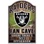 Wincraft NFL Panneau en bois Oakland Raiders Fan Cave Panneau en bois