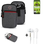 Belt bag + headphones for Samsung Galaxy M52 5G Phone case