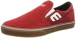 Etnies Men's Marana Slip X RAD Skate Shoe, RED/White/Gum, 4.5 UK