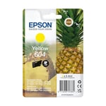 Epson 604 Jaune Ananas, Cartouche d'encre d'origine, XP-2200, XP-2205, XP-3200, XP-3205, XP-4200, XP-4205, WF-2910, WF-2930, WF-2935, WF-2950