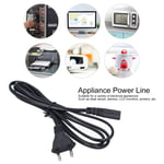 1m Lamp Power Line Power Adapter Cord Appliance Power Cable For Digital Camer AS