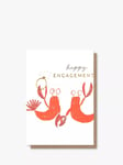 Caroline Gardner Lobsters Engagement Card