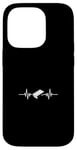 Coque pour iPhone 14 Pro Air Hockey Table Heartbeat Air Hockey Joueur