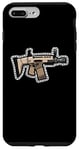 Coque pour iPhone 7 Plus/8 Plus SCAR-H Stitch Style Dessin Animé Fusil Graphiques Drôle