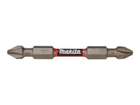 Makita Impact Premier - Impact Screwdriver Bit - 2 Delar - Phillips - Ph2 - Hexagonalt - Längd: 65 Mm