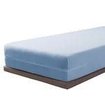 Savel – Rénove Matelas Élastique, Éponge Bouclette 100% Coton - Bleu, Lot de 2 90x190/200cm | Protège-Matelas | Alèse | Housse Integrale de Matelas – Disponible en Plusieurs Dimensions