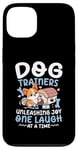 Coque pour iPhone 13 Dresseurs de chiens Libérez la joie One Laugh At A Time