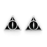 HARRY POTTER Reliques de la Mort Argent plaqué Boucles d'oreilles