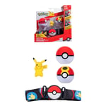 BANDAI - Pokémon - Clip 'N' Go Belt - 1 Belt, 1 Poké Ball, 1 Repeat Ball and 1 5