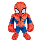 Marvel Bash ‘n Brawl Spider-Man Plush, 12-inch Character Figure with Motion-Activated Sound & Over-sized Hands, Collectible Gift for Kids & Fans Ages 3 Years Old & Up, HHK87