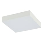 Lampe De Plafond LED Carrée B: 21 Cm H: 4 Cm Blanc 4000 K Neutre