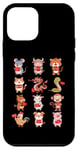 iPhone 12 mini Vietnamese New Year Zodiac Animals Cat Snake Funny Li Xi Me Case