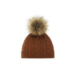 Eisbär Lou Lux MÜ Bonnet pour Femme Cognac