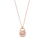 Collier Femme MICHAEL KORS MKC1562AH791 925% D'Argent Gold Rose