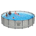 Piscine Hors Sol Ronde 549x122cm Steel Pro Max Pool Set Bestway 5618Y