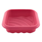 Lurch 83040 FlexiForm Moule à gâteau, en 100% silicone platine sans BPA pour créations de pâtisserie spéciales, dimensions intérieures 17 x 17 cm, Cotton Candy