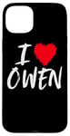 Coque pour iPhone 15 Plus J"adore Owen Dad Boyfriend Mari Fils Petit-fils