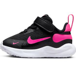 Nike Boys Revolution 7 Sneaker, Black Hyper Pink White, 5.5 UK