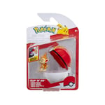 Pokémon PKW3640 Clip'n'Go Poké Ball Panflam & Wiederball Official Poké Ball avec Figurine de 5 cm