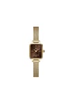 Daniel Wellington Quadro Montre 15.4x18.2mm Double Plated Stainless Steel (316L) Gold