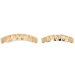 Teeth Set Hip Hop Teeth Grills Iced Out Teeth Decoration For Men Women LSO