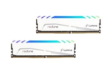 Mushkin Redline Lumina - 64GB:2x32GB - DDR4 RAM - 3600MHz - DIMM 288-PIN - Ikke-ECC - CL16