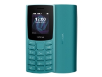 Nokia 105 (2023) - Mobiltelefon - dubbla SIM-kort - cyan