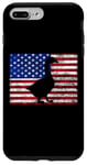 Coque pour iPhone 7 Plus/8 Plus Goose Vintage Farm Animal Patriotic Farmer