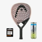 Head Speed Motion 2025 + 3-pack Overgrip + Padel Pro S+