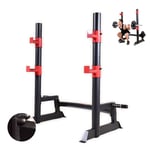 Barres d'haltères Rack Squat Petit Barbell Rack Bench Press Rack Multifonctions Accueil Formation Et Équipement De Remise en Forme Haltère Protection Banc Cadre