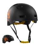 Crazy Safety - Orange Snake bicycle and skater helmet - Orange - M (54-57cm)