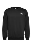 Ess Small Logo Crew Fl Sport Sweat-shirts & Hoodies Sweat-shirts Black PUMA