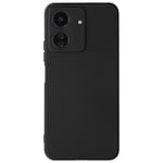 Avizar Coque pour Xiaomi Redmi 13C Semi-rigide Soft-touch Mat Noir