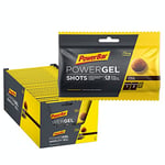 Powerbar PowerGel Shots Cola 24x60g - Gel Énergétique à Haute Teneur en Carbone + 75mg Caféine