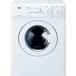 Aeg LC53502 White Compact Washing Machine. 3kg wash load, 1300rpm spin speed