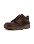 Camper Homme Peu Pista Gm K300285 Bottine Basket Marron foncé 037, 41 (EU)