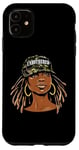 Coque pour iPhone 11 Femme noire impertinente Histoire des Noirs Afro-Américains