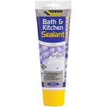 Everbuild Bath and Kitchen Acrylic Sealant – Anti Mould Formulation – White – 200ml