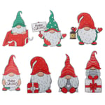 Rfm007 Magnetic Christmas Car Refrigerator Decorative Reflective Bulbs Santa UK