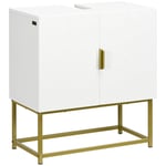 Modern Bathroom Sink Cabinet Under Sink Storage Cabinet with 2 Doors