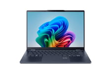 Acer Swift 14 AI SF14-51 Bärbar dator - Intel Core Ultra 7 (Serie 2) 258V / 2.2 GHz - 32 GB LPDDR5X - 1.024 TB SSD M.2 PCIe 4.0 - NVM Express (NVMe) - Micron - Intel Arc Graphics 140V - 14" OLED