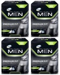 TENA Men Premium Fit Protective Underwear Level 4 Large X32 - 4 Packs of 8 Pants