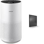 Philips Air Purifier Smart 1000i Series - Purifies rooms up to 78 m² - Removes 99.97% of Pollen & FY2420 / 30 Active carbon filter (for Philips air purifier AC2889, AC2887, AC2882)
