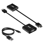 Club 3D Adaptateur HDMI 1.4 vers VGA (avec Audio) St/B