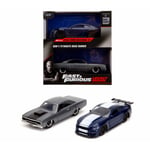 FORD MUSTANG GT & PLYMOUTH ROAD RUNNER FAST & FURIOUS 1:32 Jada Toys Movie